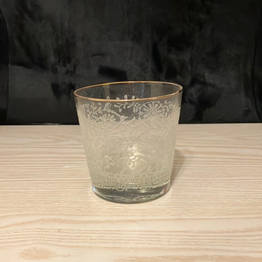 Elegant Clear Glass Tumbler